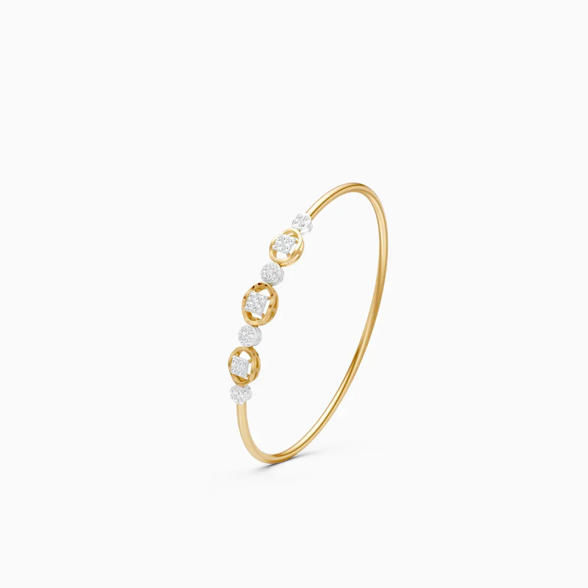 Rupal | Axis Geometry Lab-Grown Diamond Bracelet - Nivara