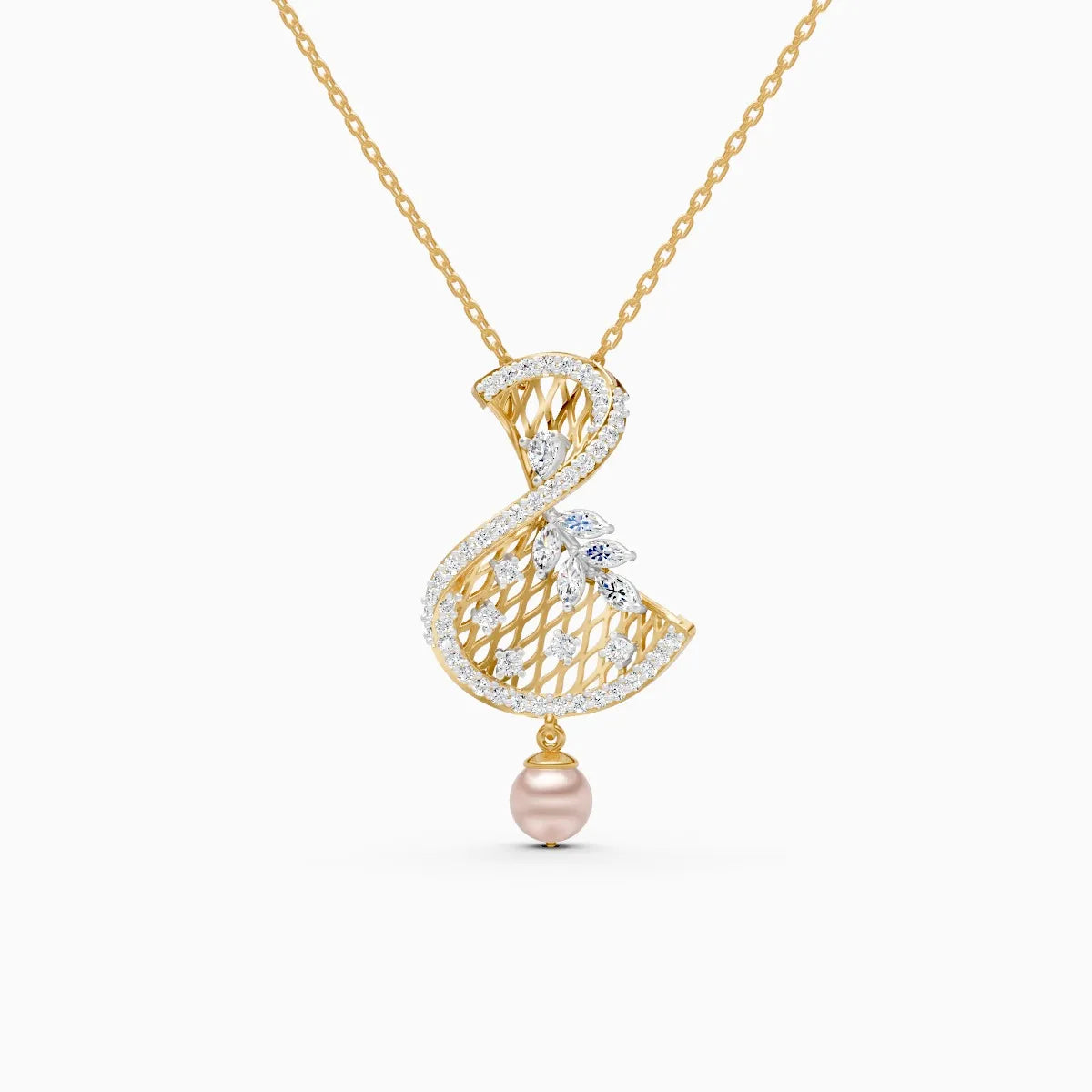 Aarya | Heritage Bloom Lab-Grown Diamond Necklace - Nivara