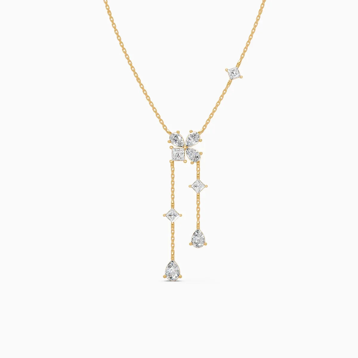 Flora | Princessa Lab-Grown Diamond Necklace - Nivara