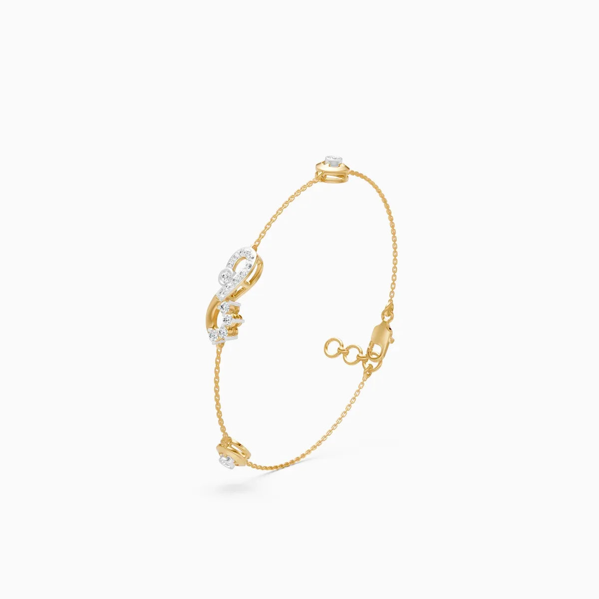 Aroha | Halo Drop Lab-Grown Diamond Bracelet - Nivara