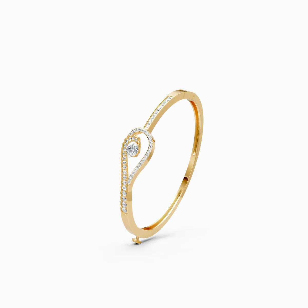 Aroha | Rise Vow Lab-Grown Diamond Kada - Nivara