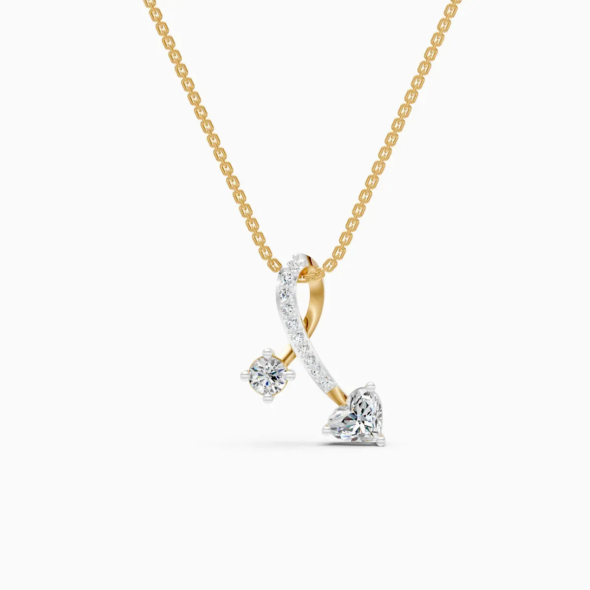 Sneh | Duet Lab-Grown Diamond Pendant - Nivara