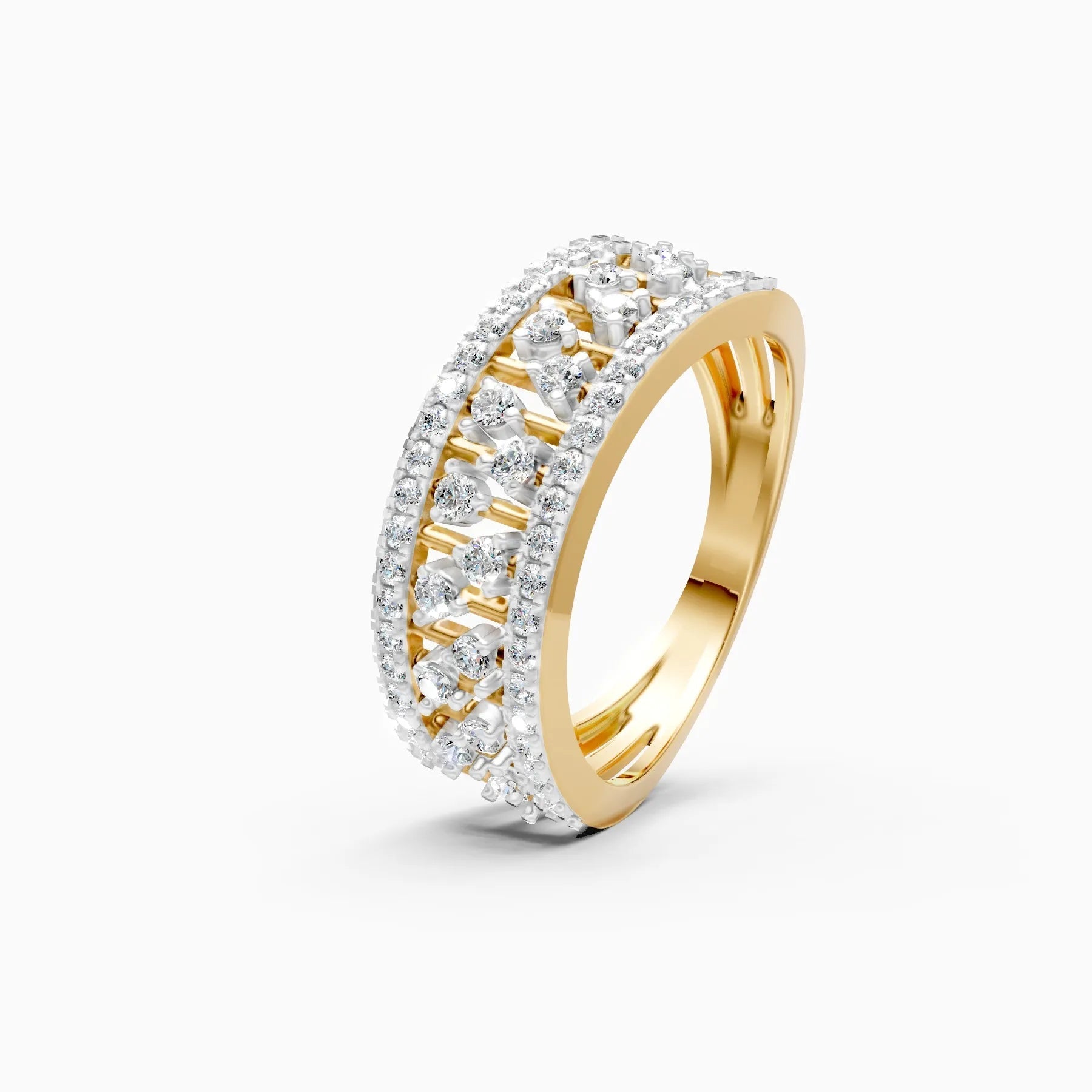 ��Celestia | Round Lab Grown Diamond Cluster Ring�� Rings VD_AYN��- Lab Grown Diamonds Jewellery