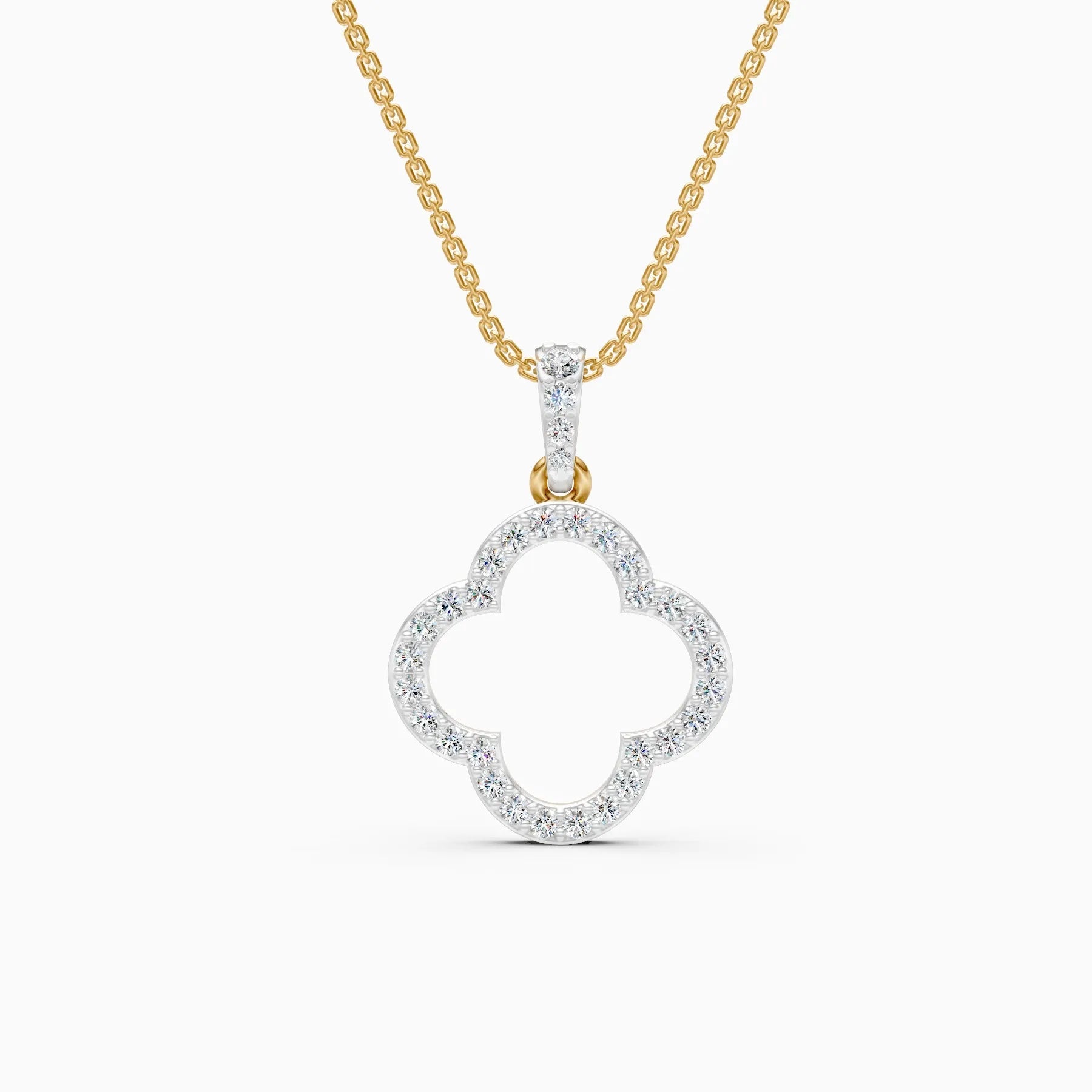Flora | Dawn Bloom Lab-Grown Diamond Necklace - Nivara