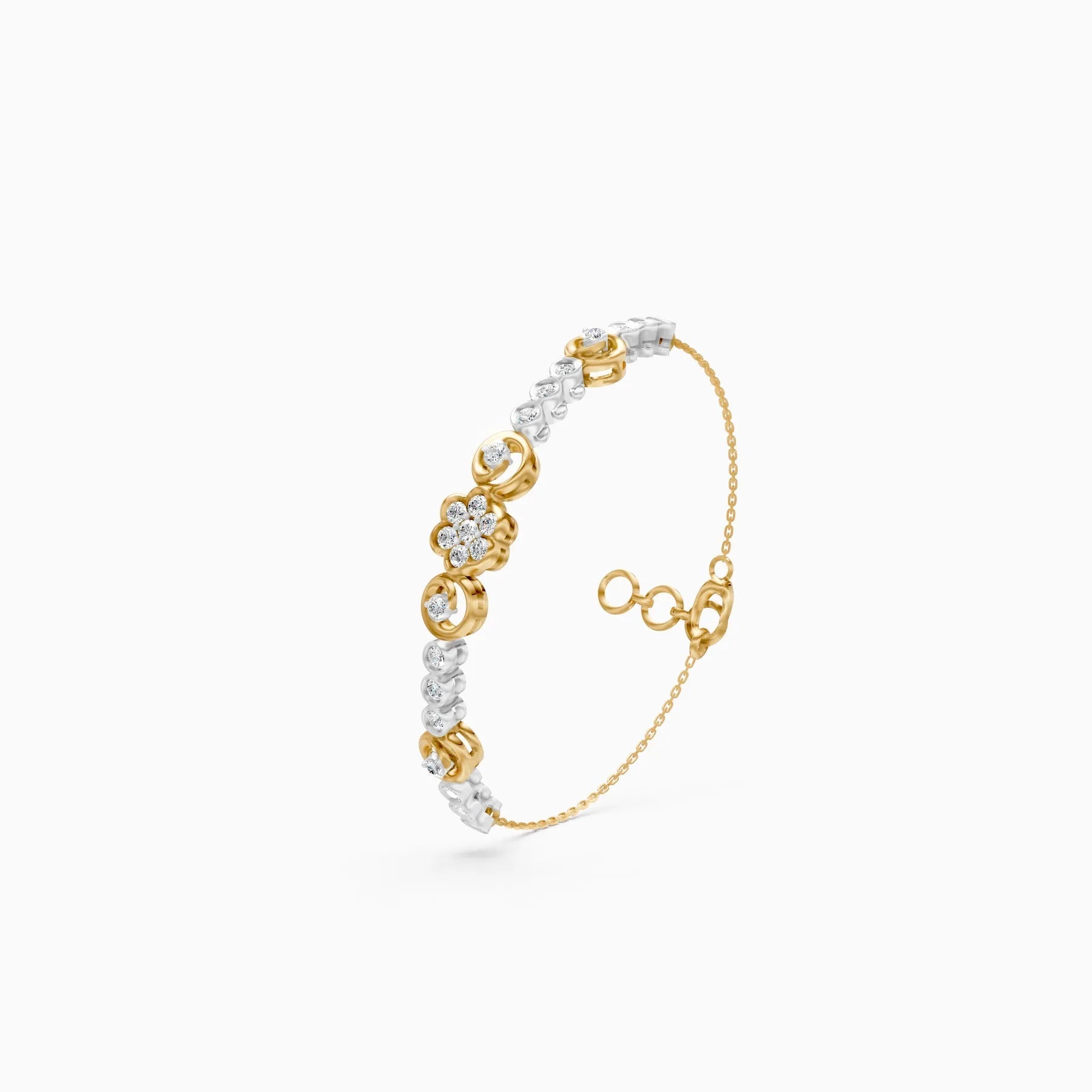 Flora | Wildrose Lab-Grown Diamond Bracelet - Nivara