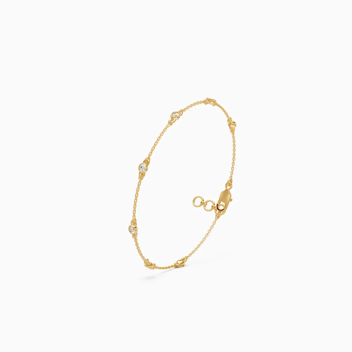 Mode | Halo Ray Lab-Grown Diamond Bracelet - Nivara