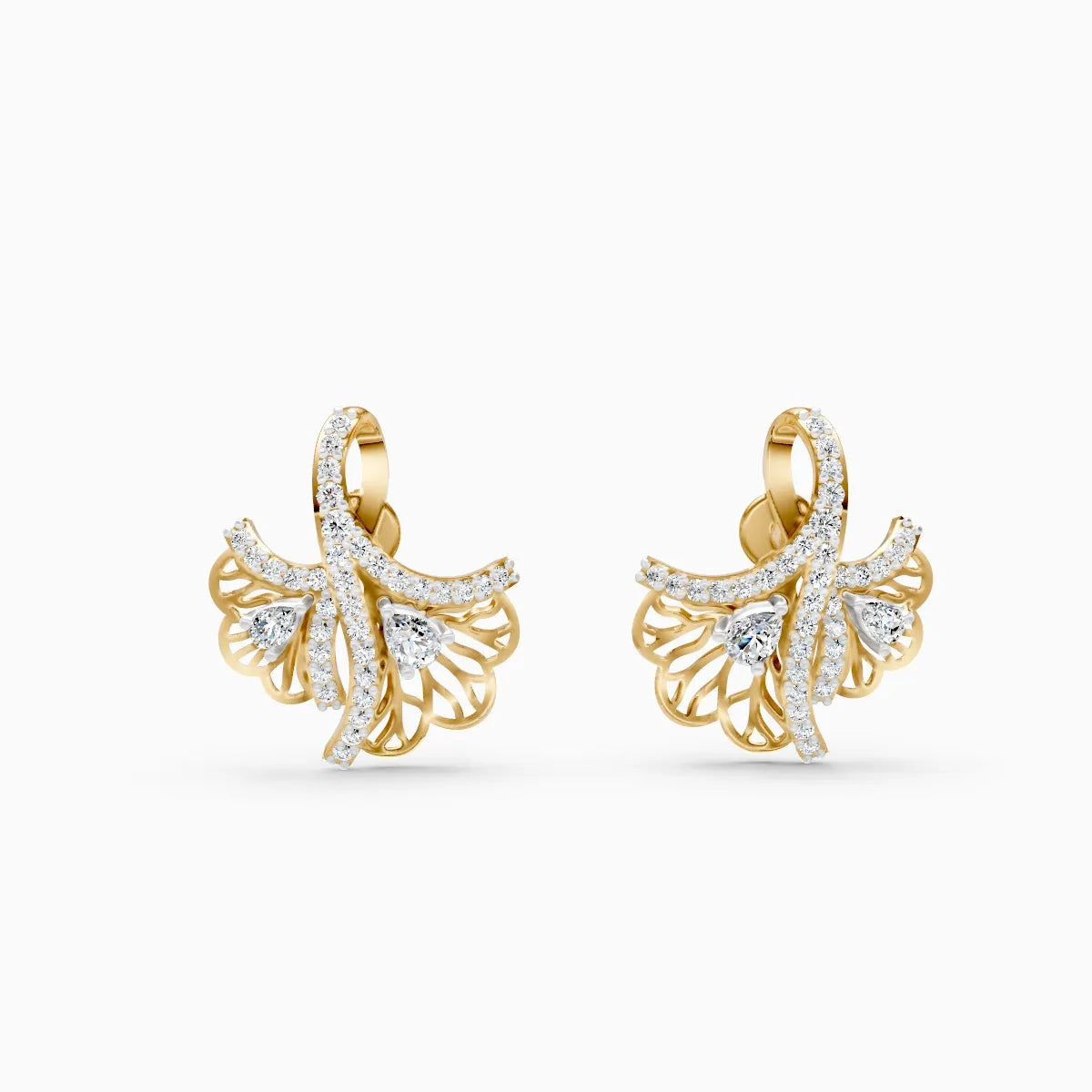 Flora | Petal Hush Lab-Grown Diamond Earrings