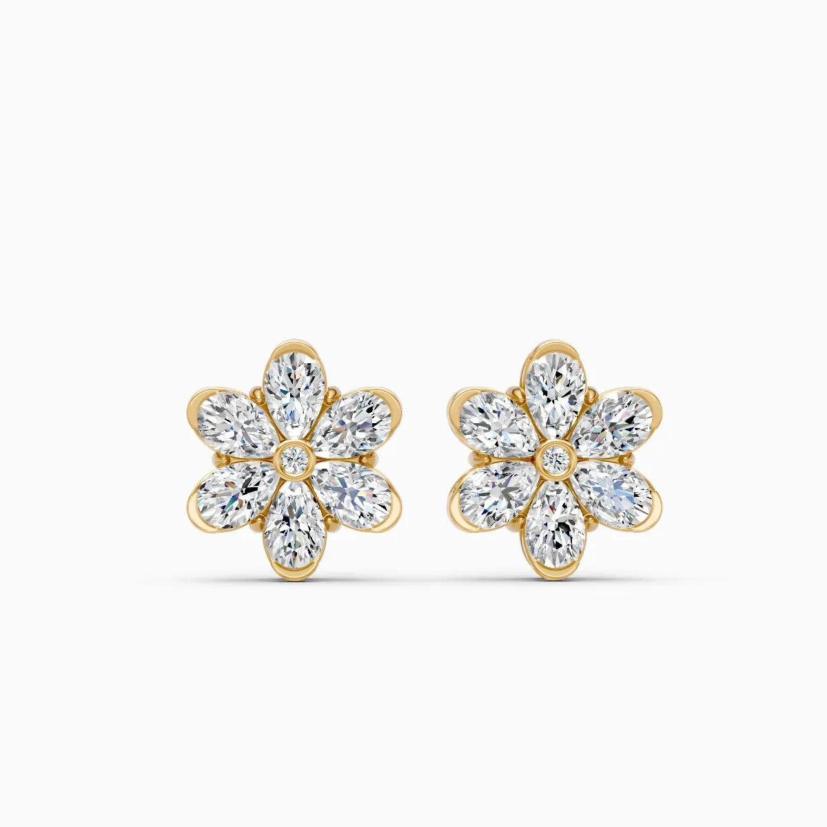 Flora | Buttercup Lab-Grown Diamond Studs