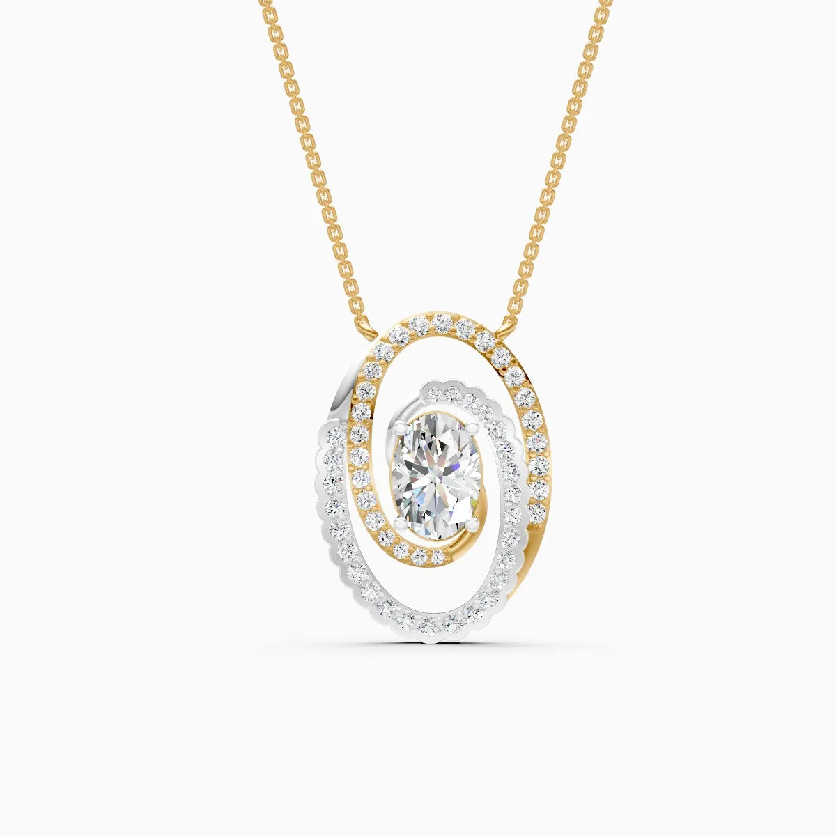 Aroha | Halo Vow Lab-Grown Diamond Pendant