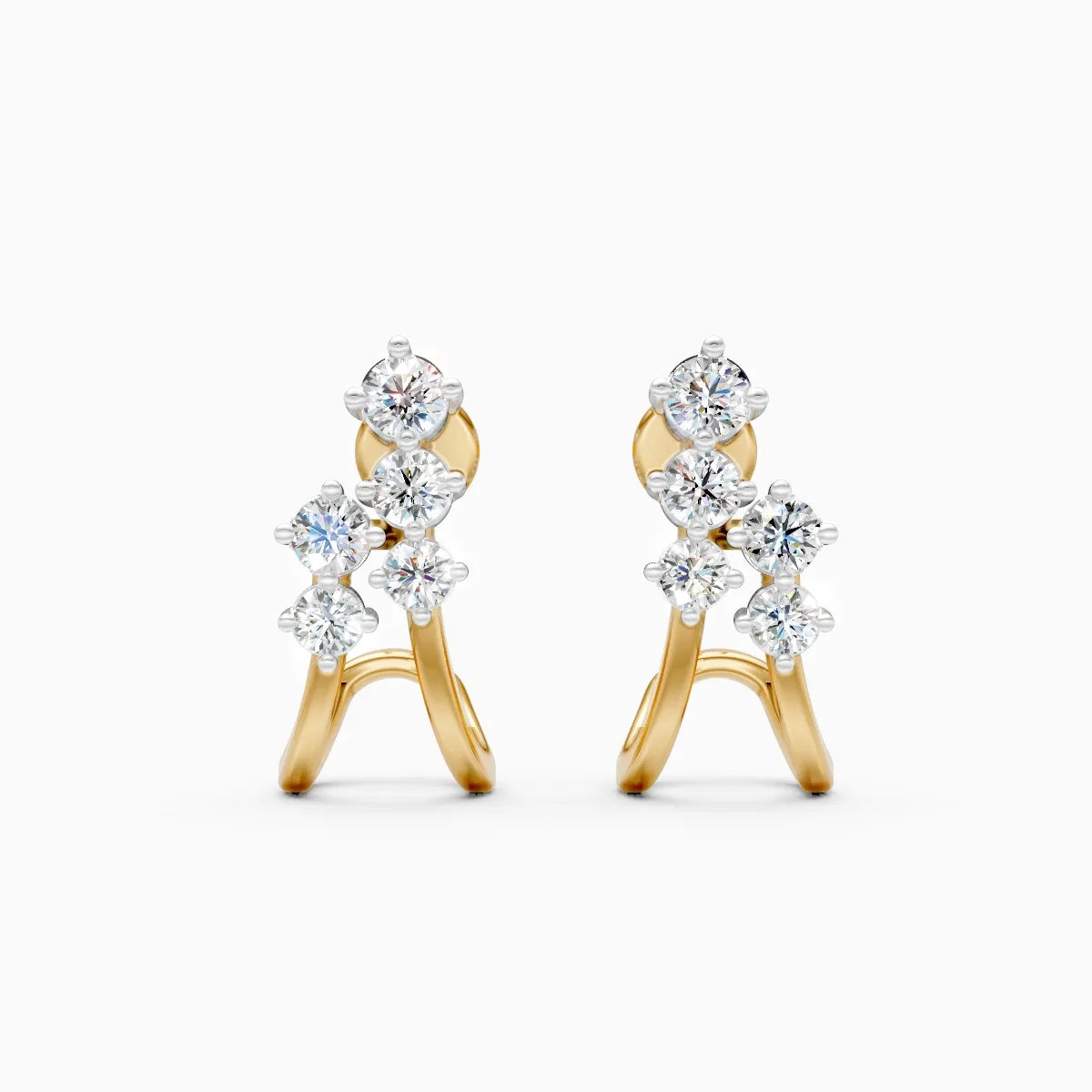 Mode | Foldline Lab-Grown Diamond Earrings