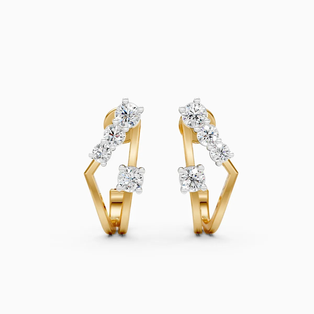 Mode | Triomark Lab-Grown Diamond Earrings