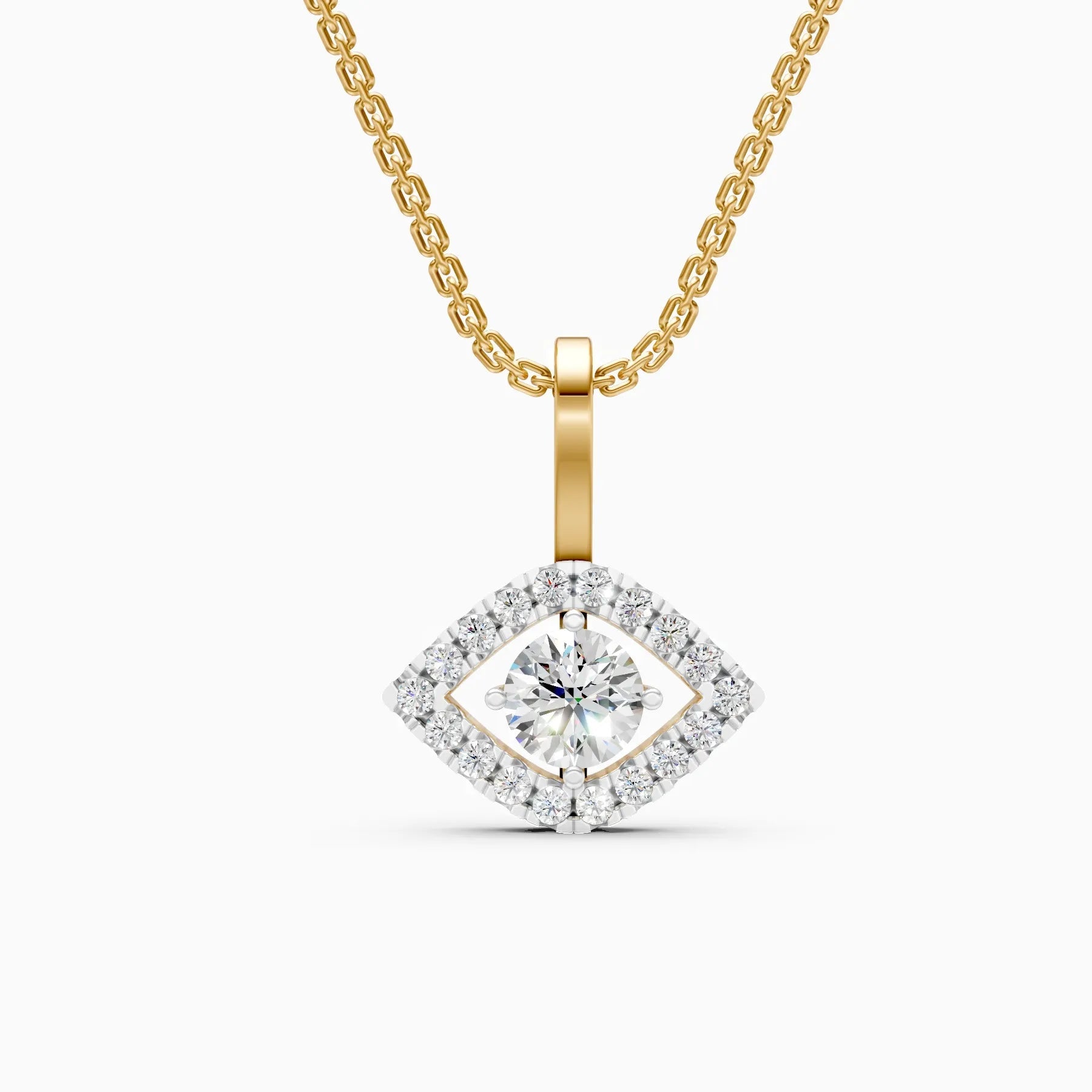 Vora | Edgeform Lab-Grown Diamond Pendant - Nivara