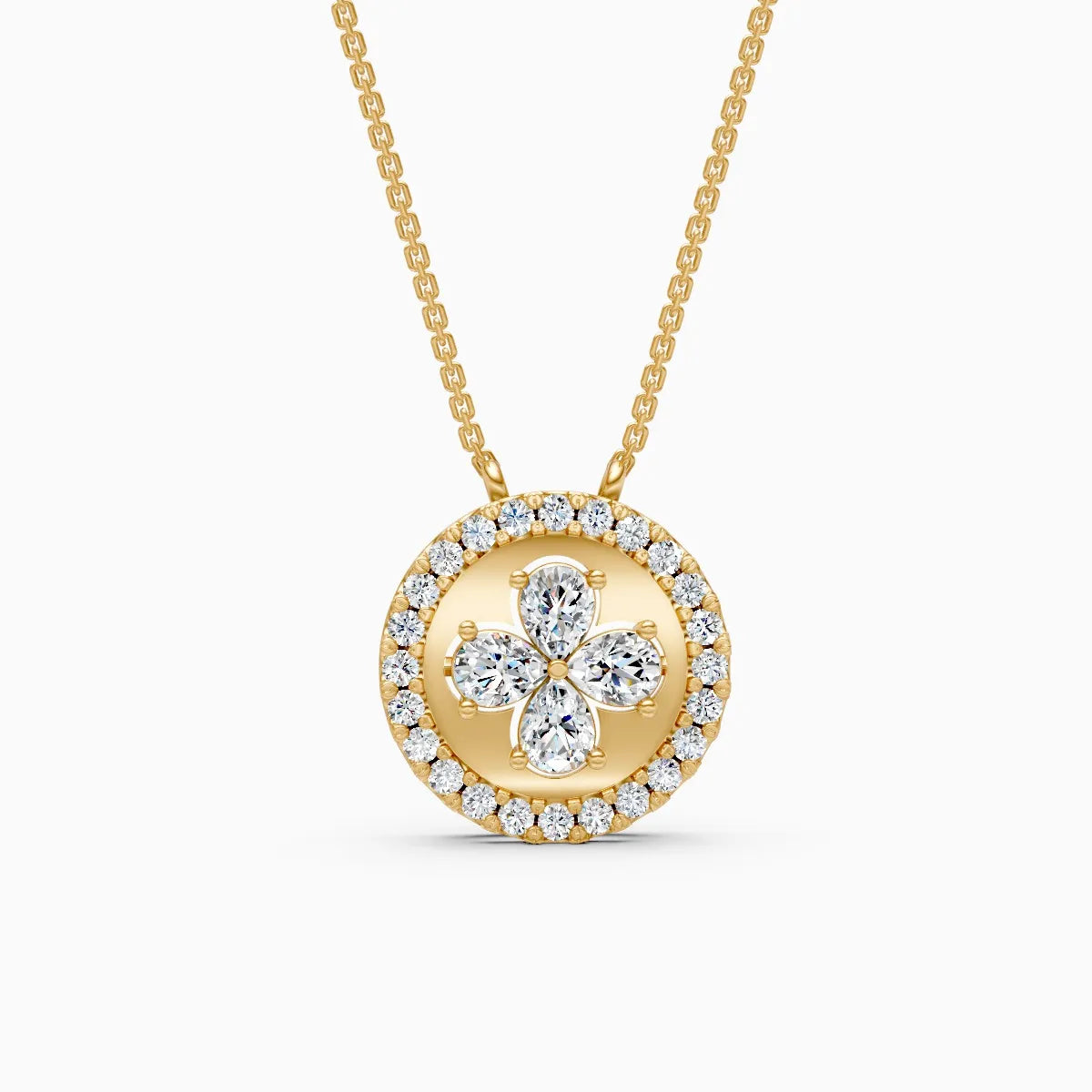Flora | Dewbloom Lab-Grown Diamond Pendant - Nivara