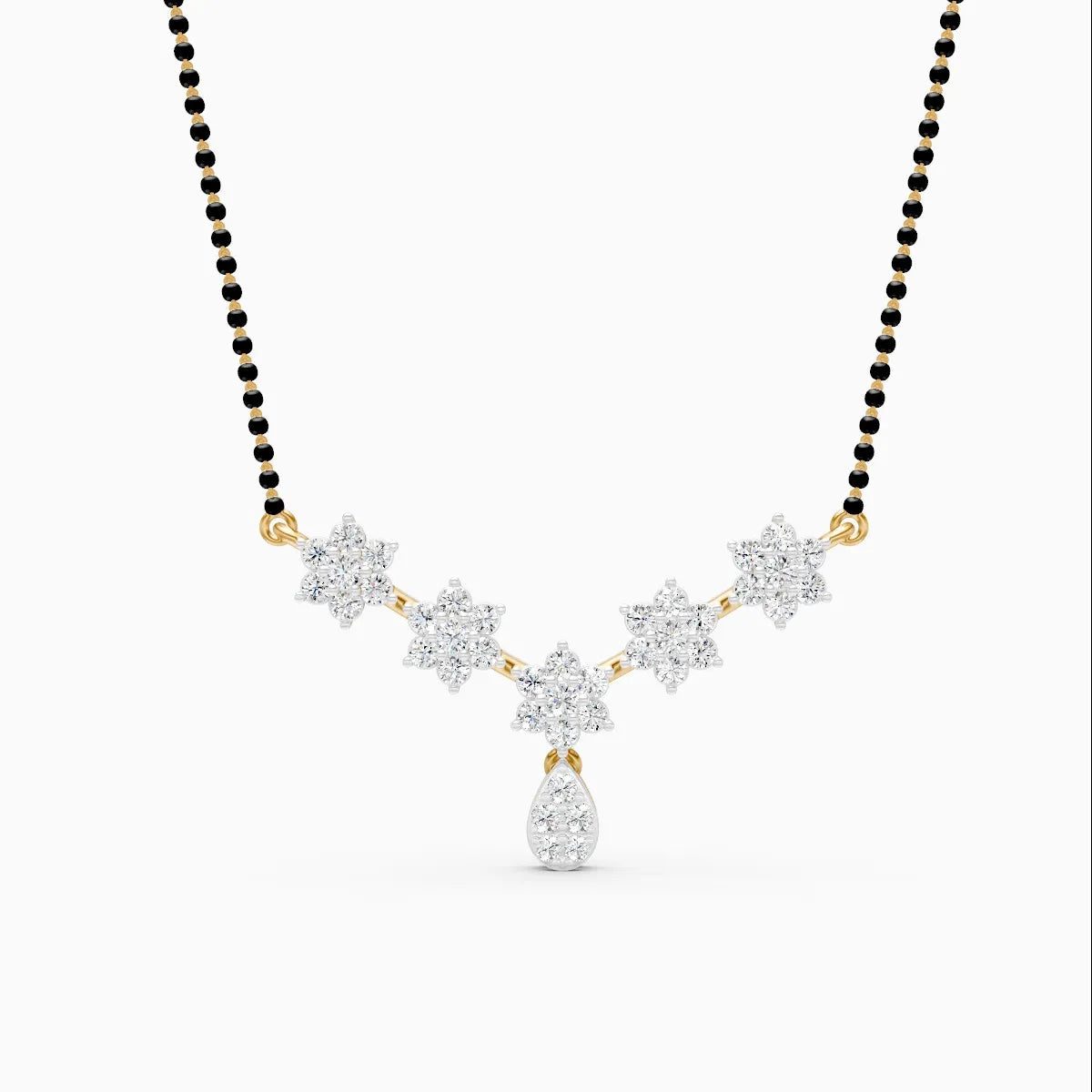 Flora | Petal Lab-Grown Diamond Mangalsutra