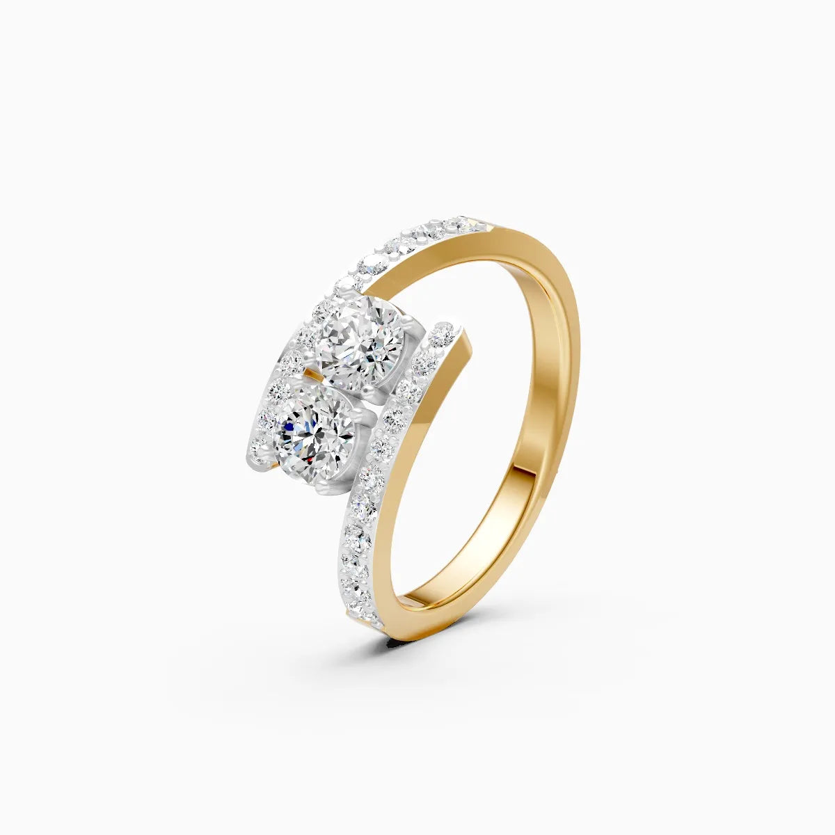 ��Mode | Round Lab Grown Diamond Open Style Ring�� Rings VD_AYN��- Lab Grown Diamonds Jewellery