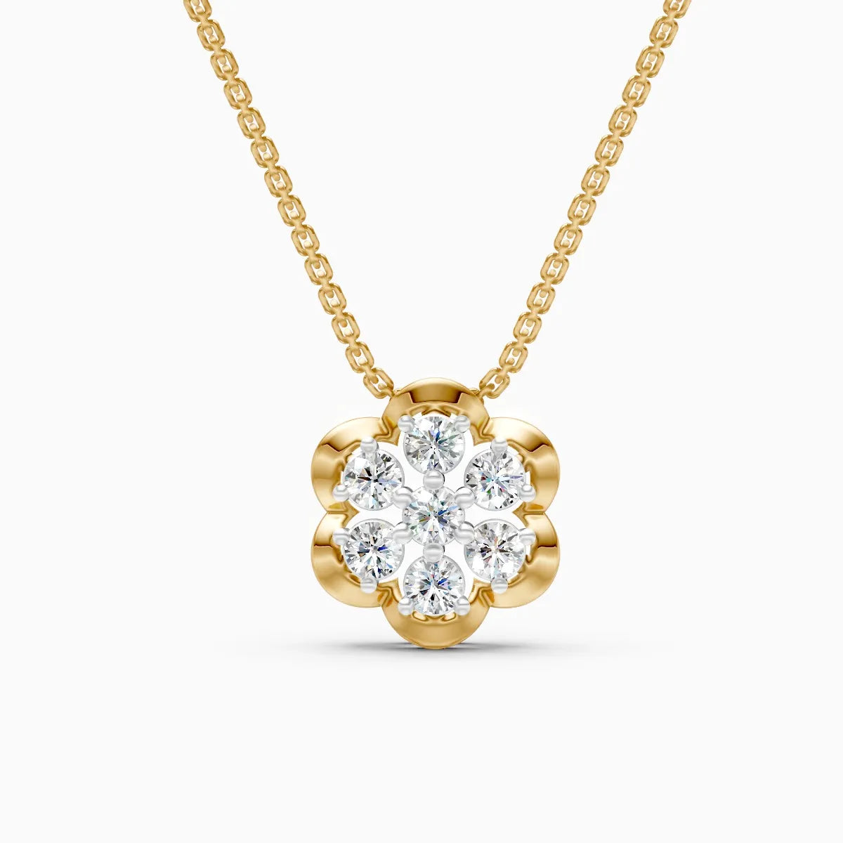 Flora | Vine Whisper Lab-Grown Diamond Pendant - Nivara