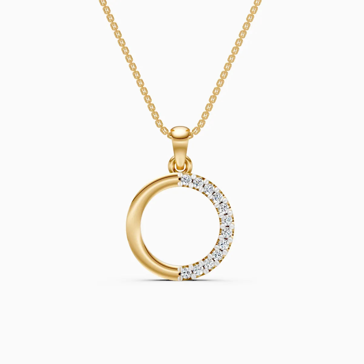 Sol | Hoop Muse Lab-Grown Diamond Pendant - Nivara