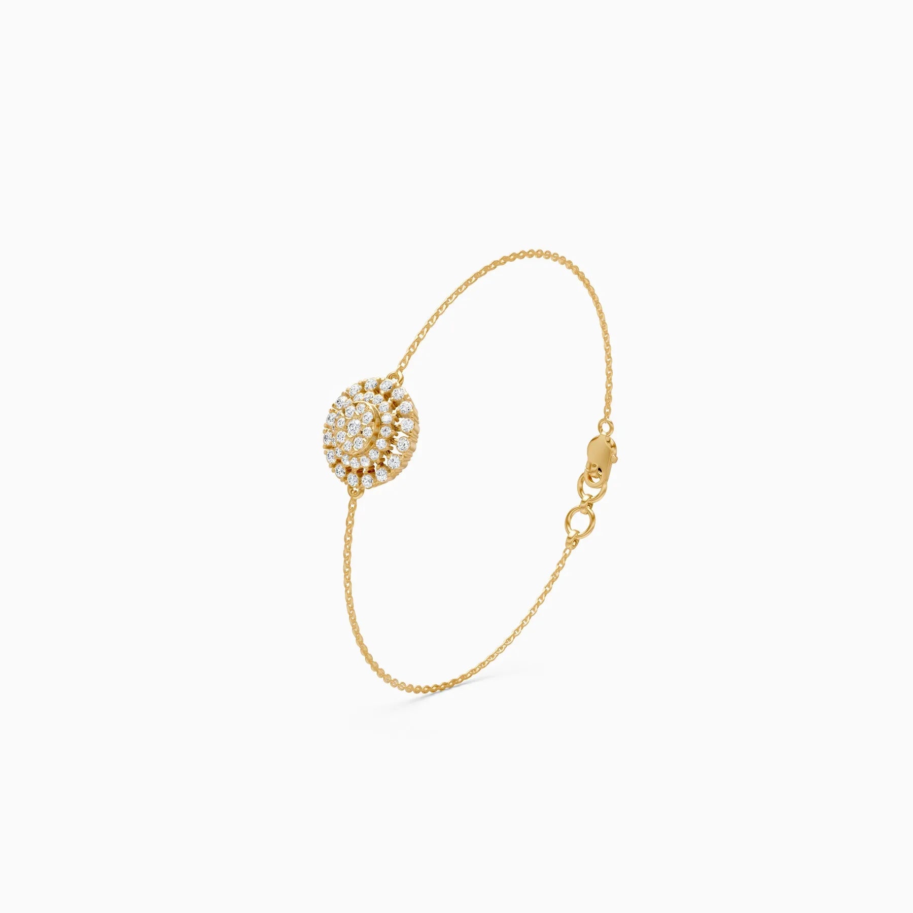 Mira | Halo Vow Lab-Grown Diamond Bracelet - Nivara