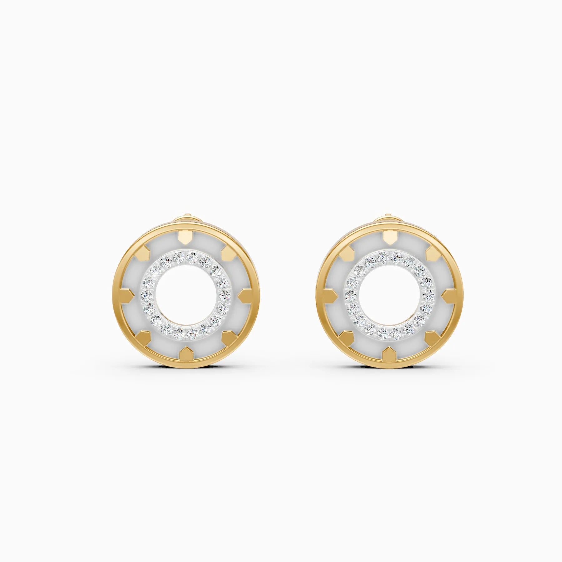 Mira | Aureole Lab-Grown Diamond Studs