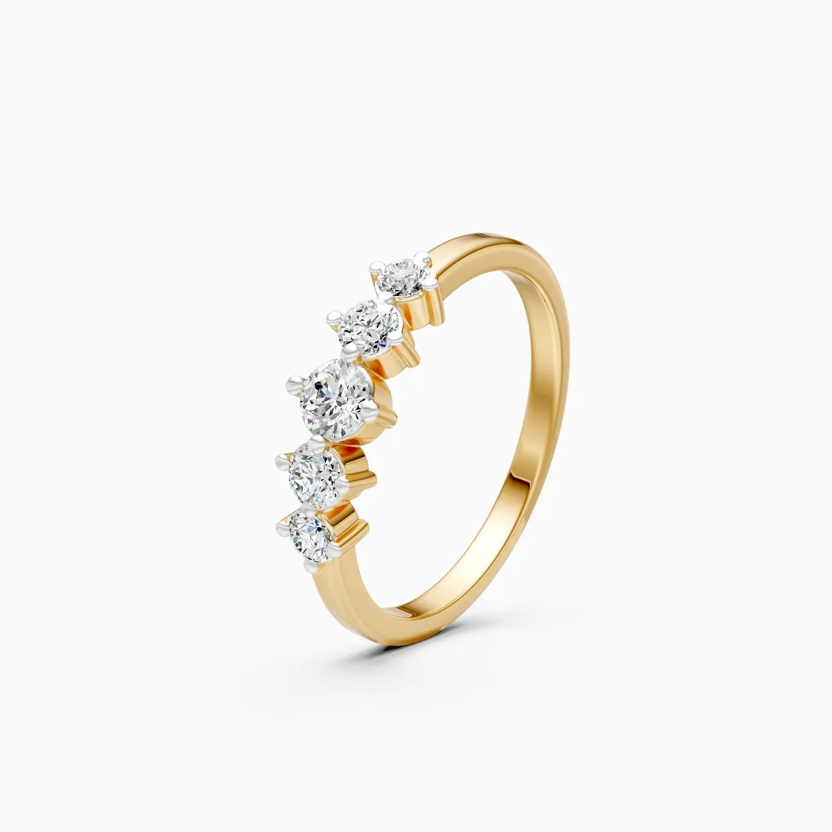 ��Foreva | Round Lab Grown Diamonds Ring�� Rings VD_AYN��- Lab Grown Diamonds Jewellery