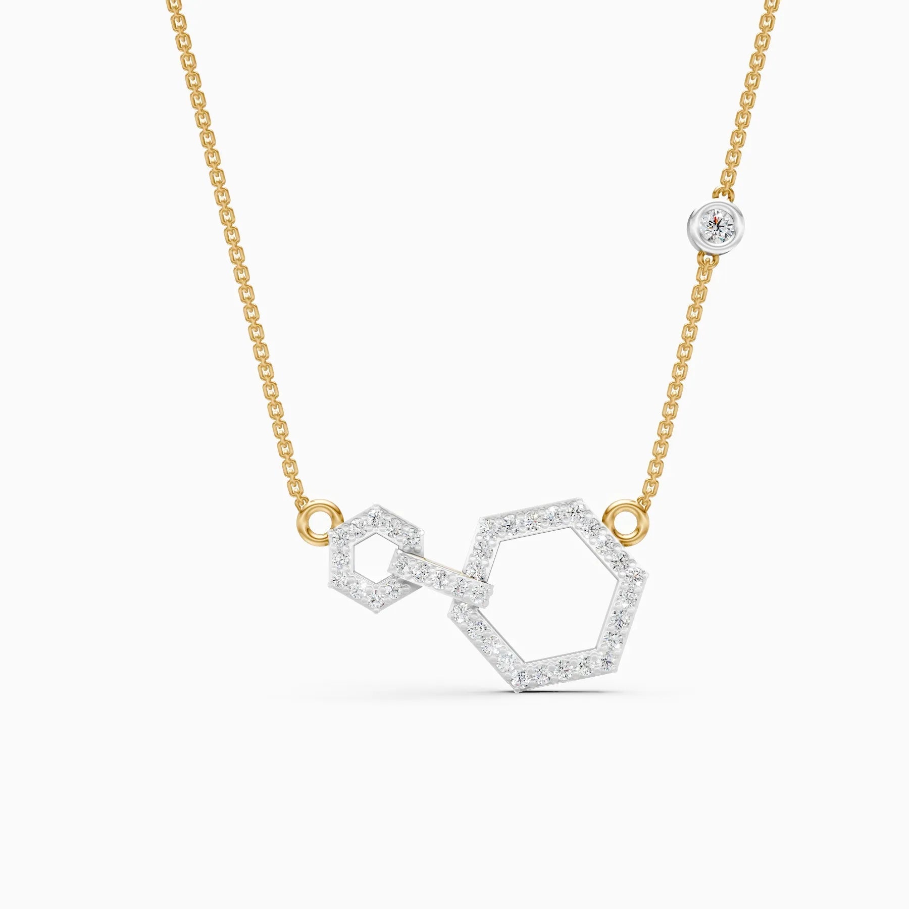 Rupak | Focus Bloom Lab-Grown Diamond Pendant - Nivara