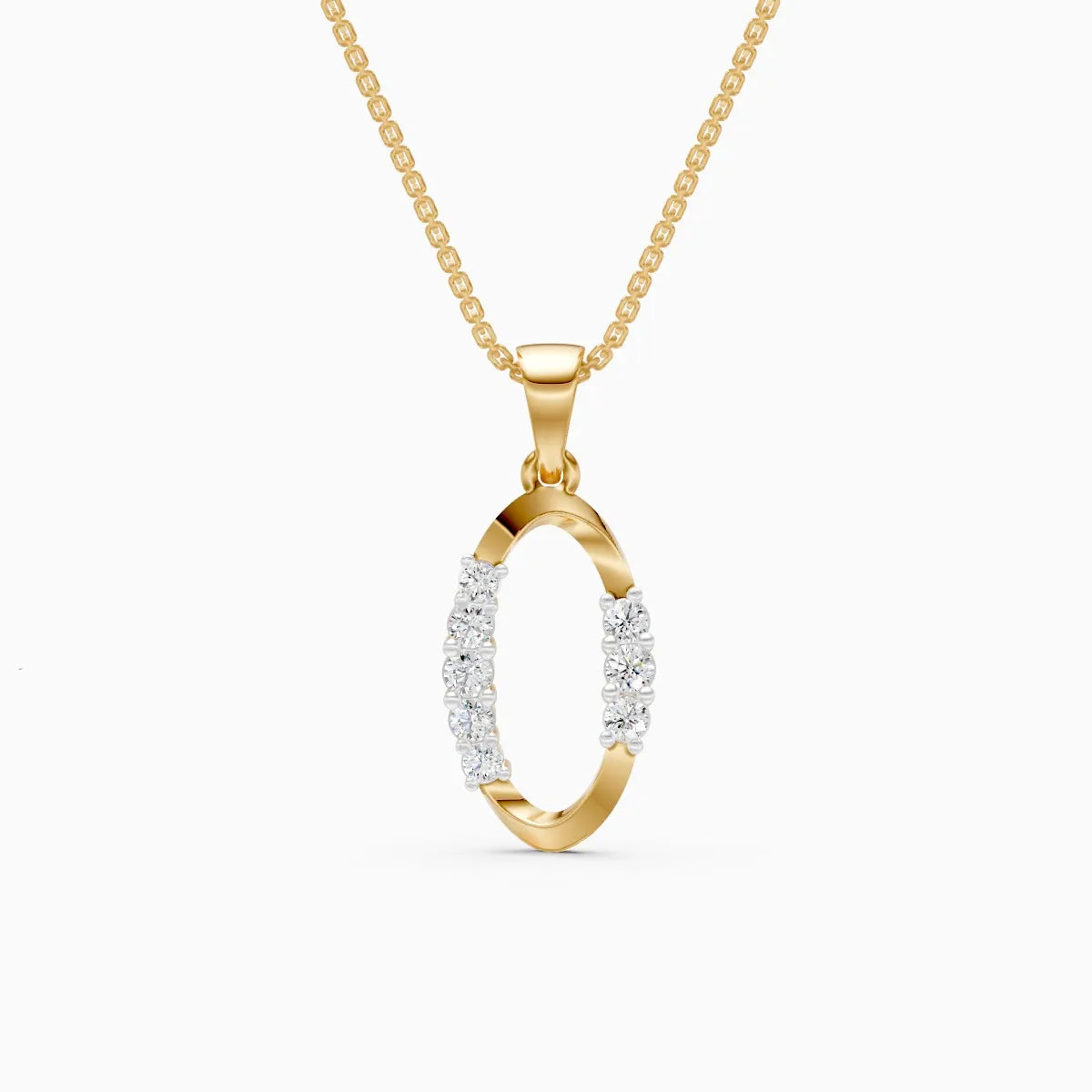 Mode | Axis Lab-Grown Diamond Pendant - Nivara
