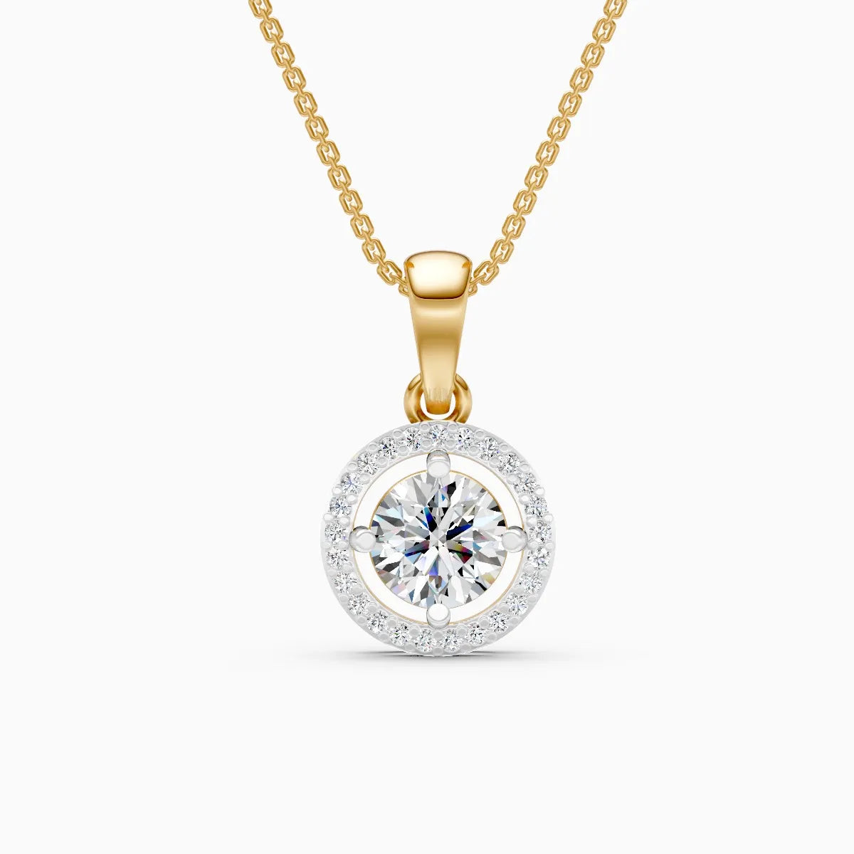 Mira | Dawn Bloom Lab-Grown Diamond Pendant - Nivara
