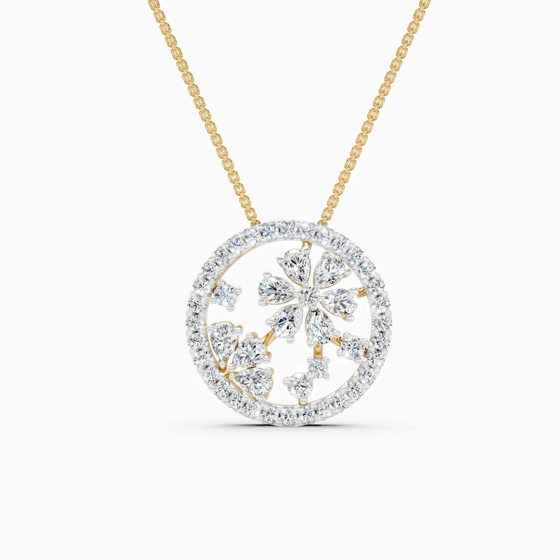 Flora | Blossom Lab-Grown Diamond Necklace - Nivara