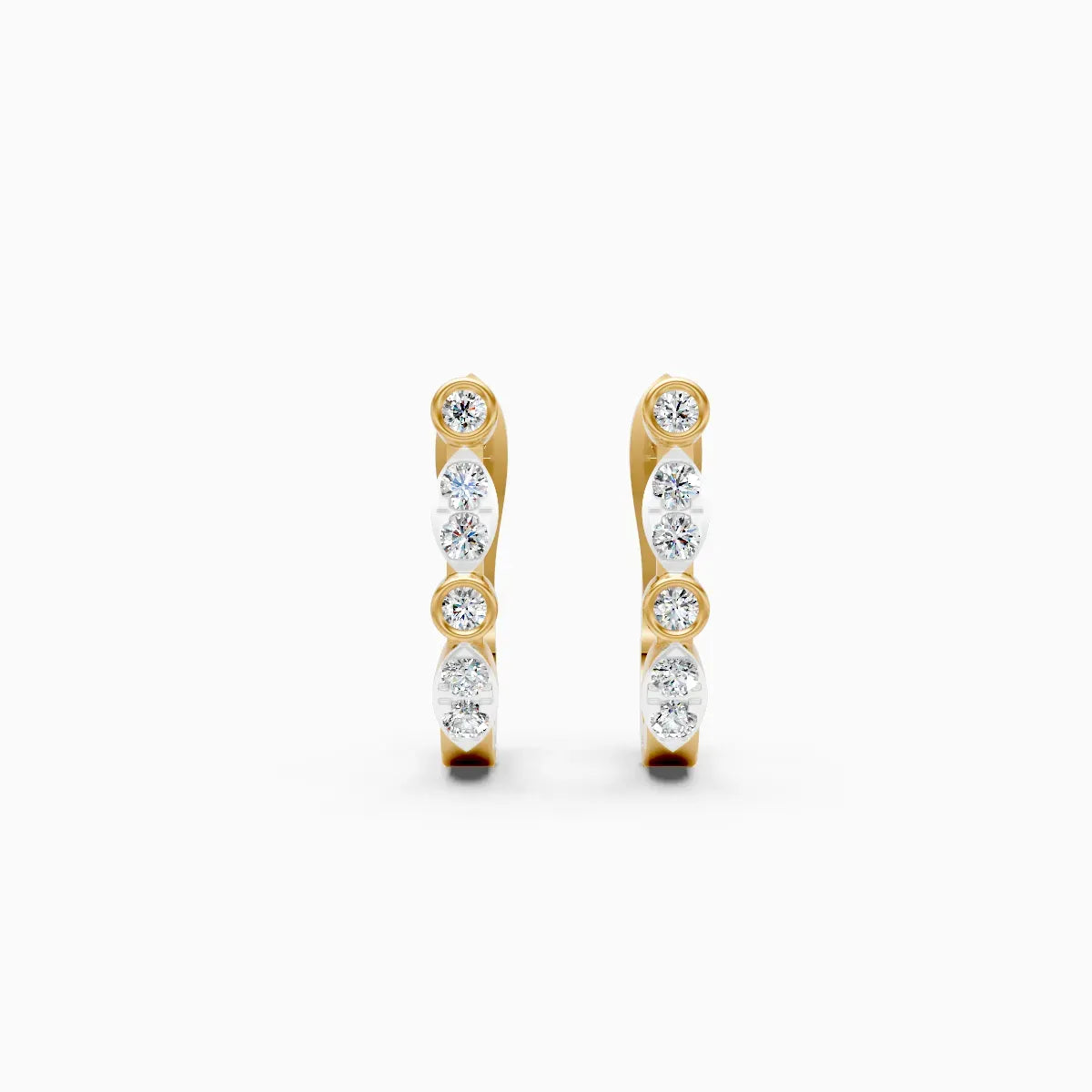Amaya | Duskmist Lab-Grown Diamond Hoops