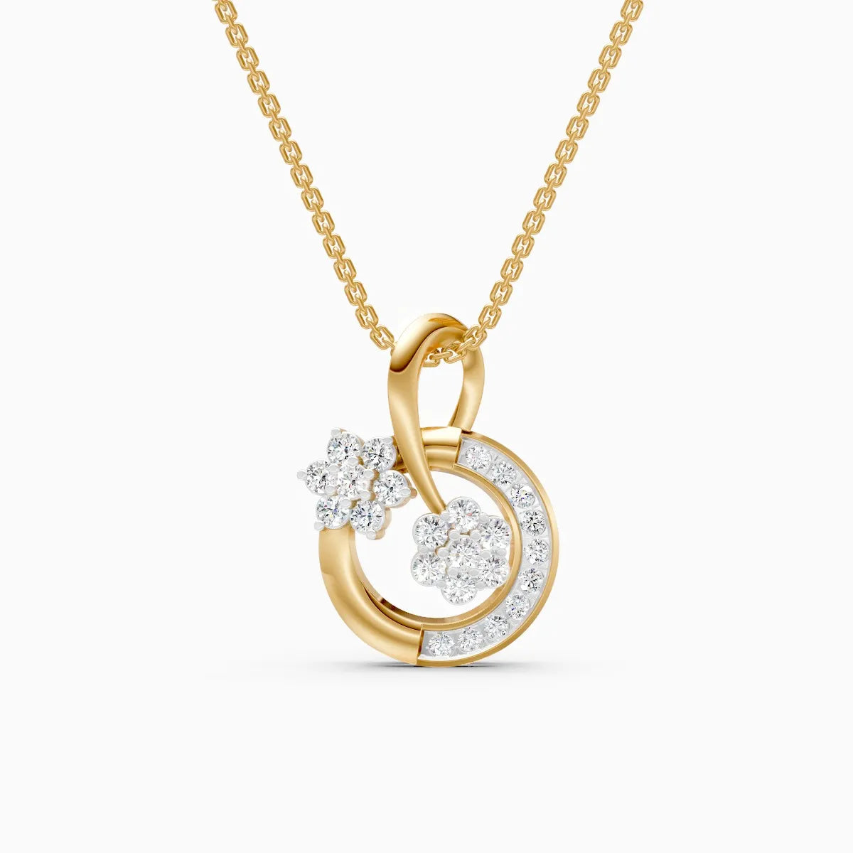 Flora | Bloom Lab-Grown Diamond Pendant - Nivara
