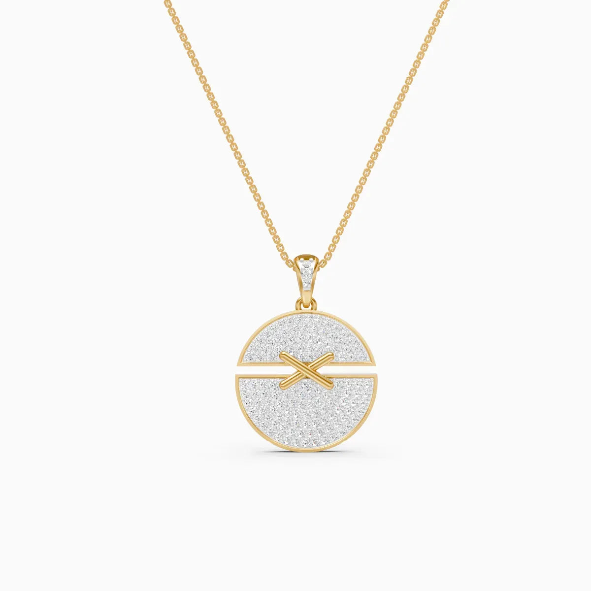 Mode | Cluster Vow Lab-Grown Diamond Necklace - Nivara