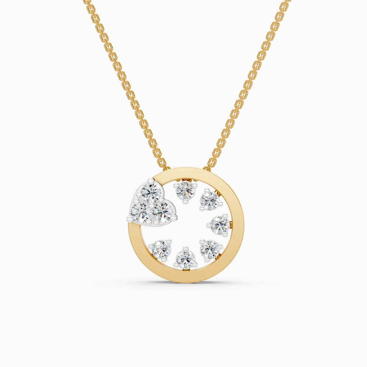 Sol | Aureo Lab-Grown Diamond Pendant - Nivara