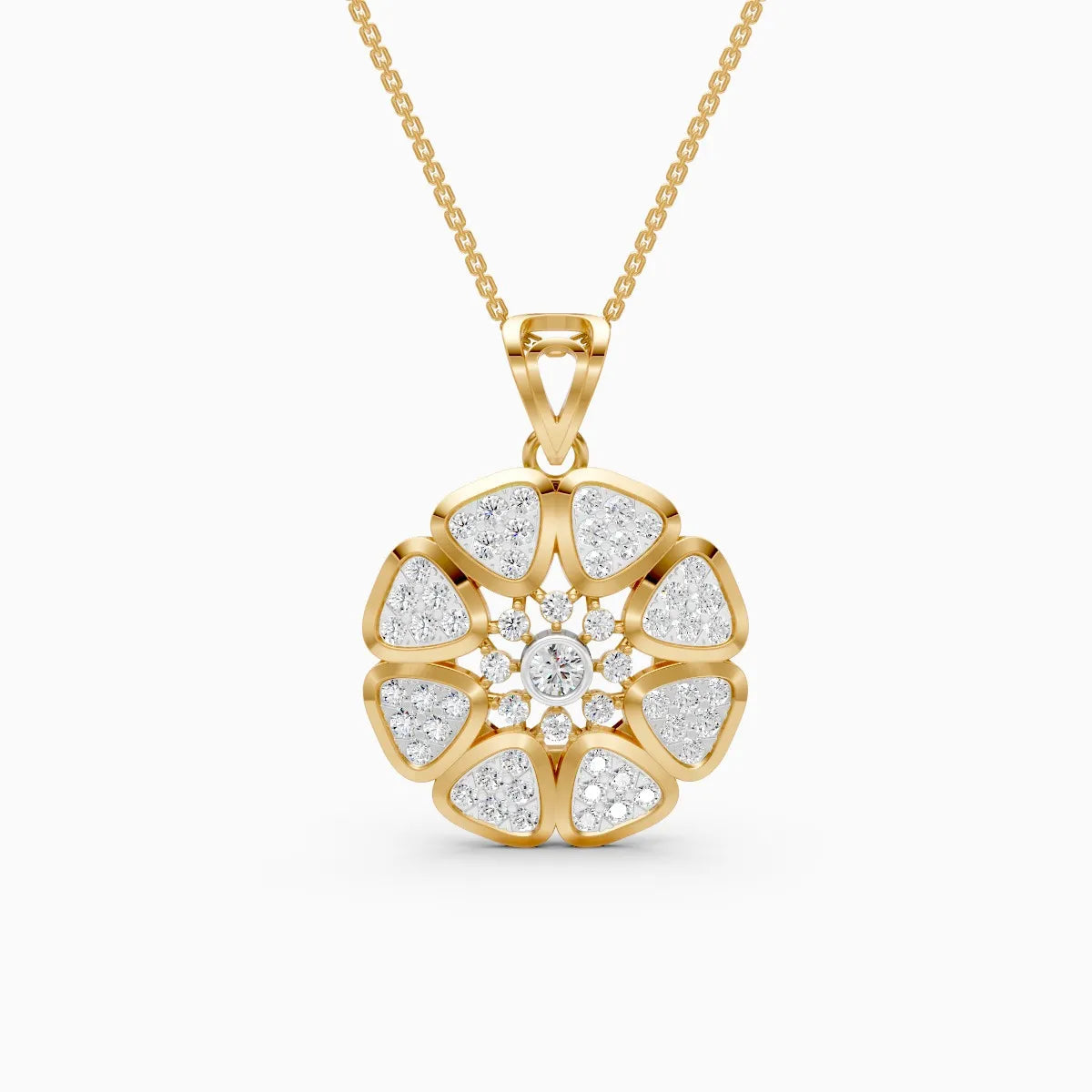 Flora | Flicker Lab-Grown Diamond Pendant - Nivara