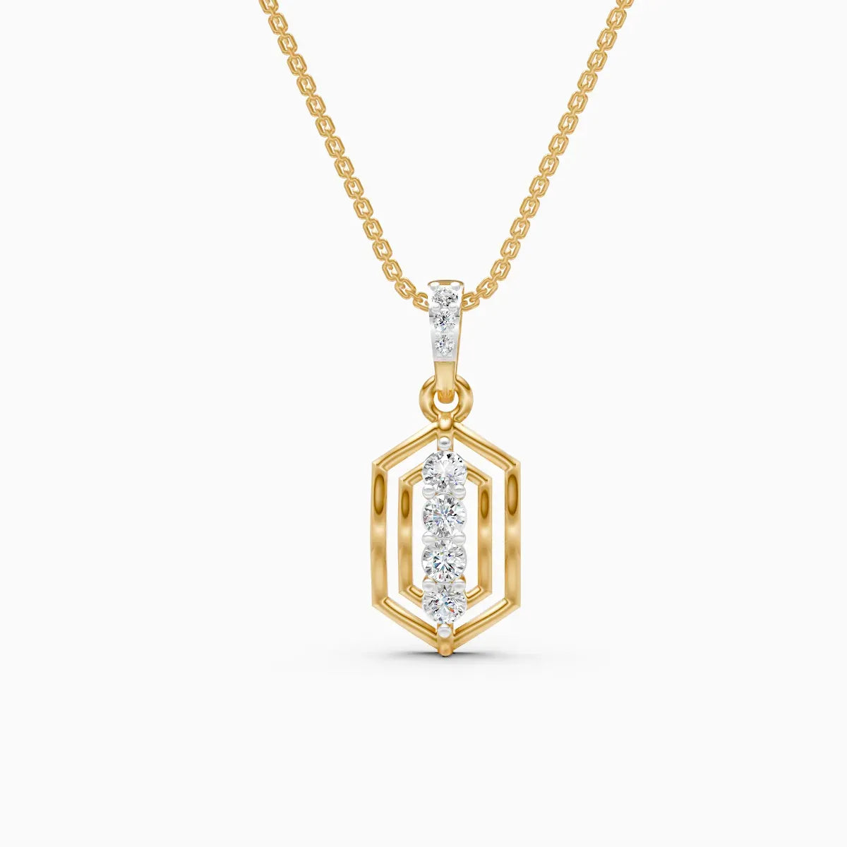 Rupak | Center Vow Lab-Grown Diamond Pendant - Nivara