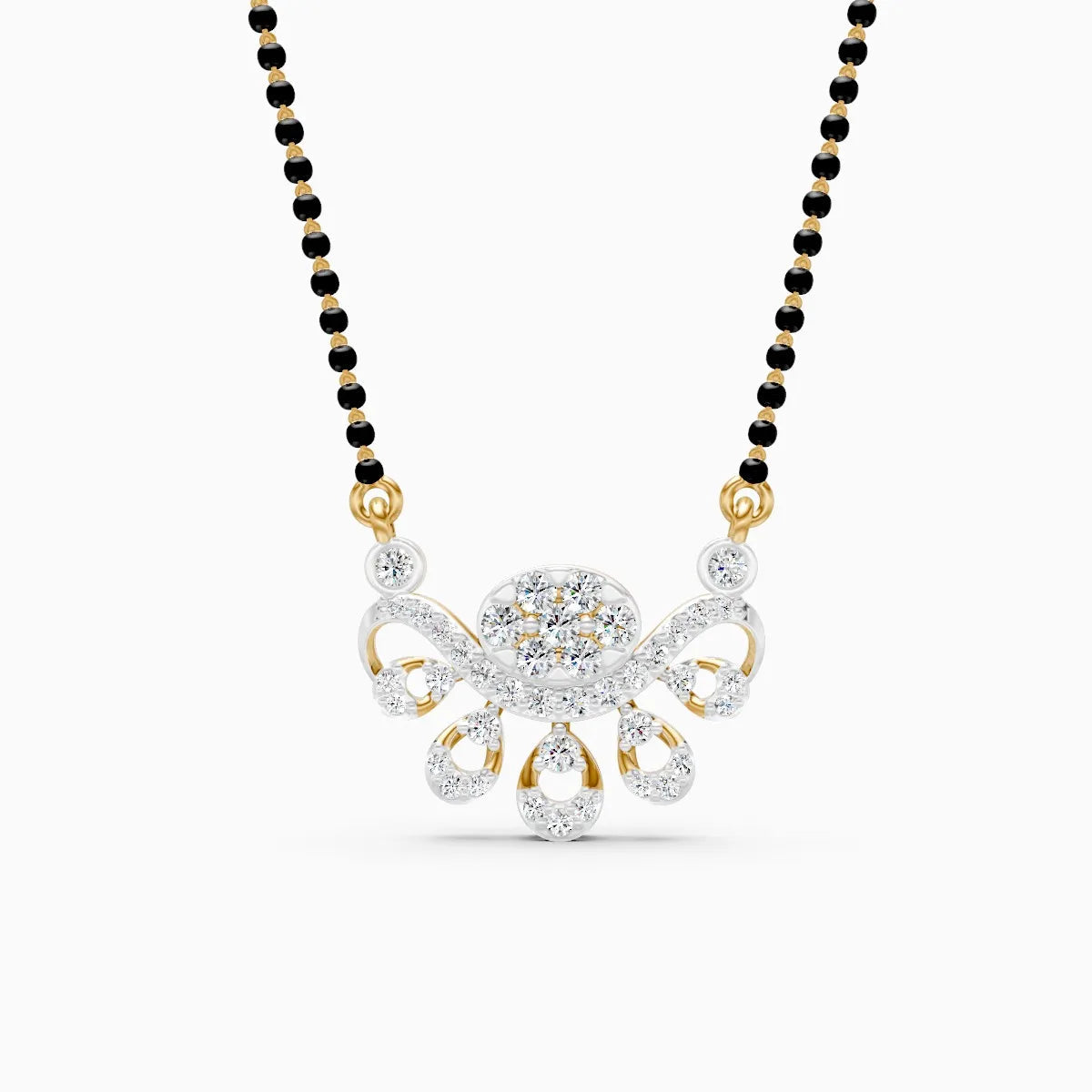 Aarya | Regal Note Lab-Grown Diamond Mangalsutra