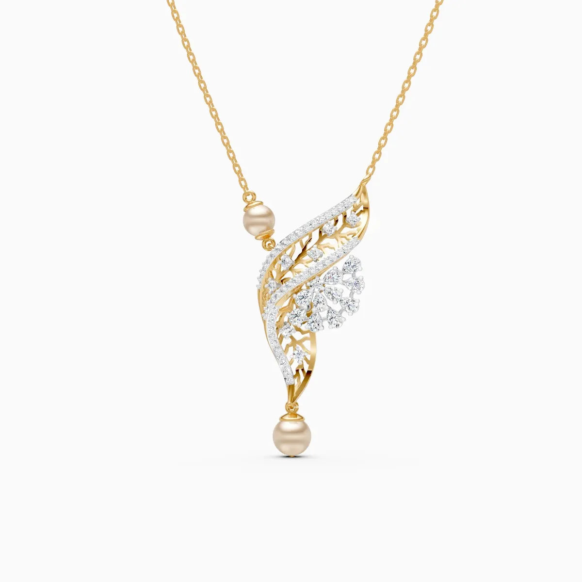 Aarya | Regal Note Lab-Grown Diamond Pendant - Nivara