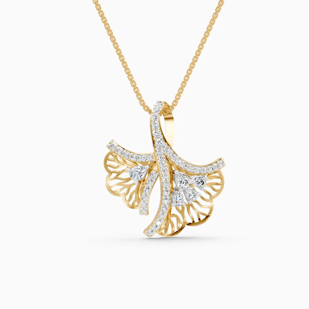 Flora | Wingsong Lab-Grown Diamond Pendant - Nivara